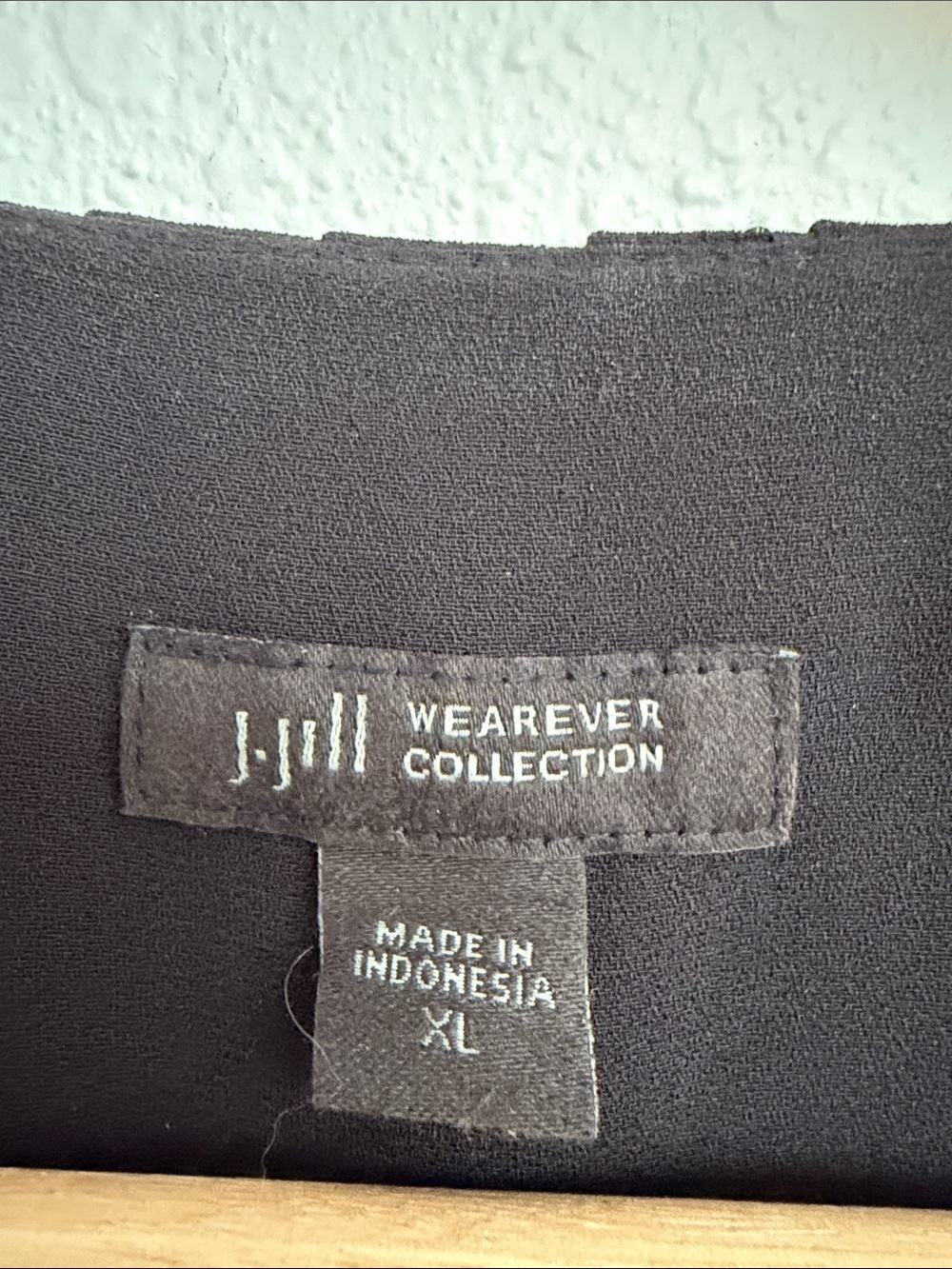 J. Jill Black Pleated Midi Dress - Picture 2 of 4